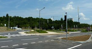 Avenue de la Seille, un nouvel axe routier pour une nouvelle fluidité à Metz