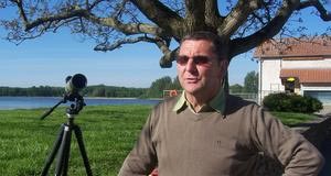 Michel Hirtz, ornithologue <p>Le protecteur des oiseaux du domaine de Lindre</p>