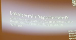 L’Europe des journalistes en débat à Sarrebruck