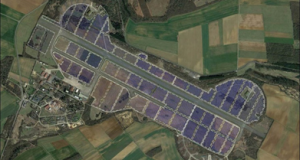 Une centrale solaire géante s’érige sur l’ex-base aérienne de Marville